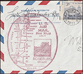 米国初飛行記念カバー